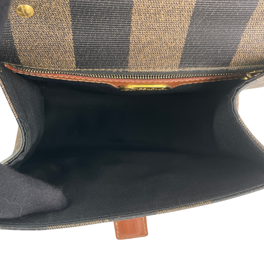 FENDIペカンストライプ 2wayバッグ PVC
