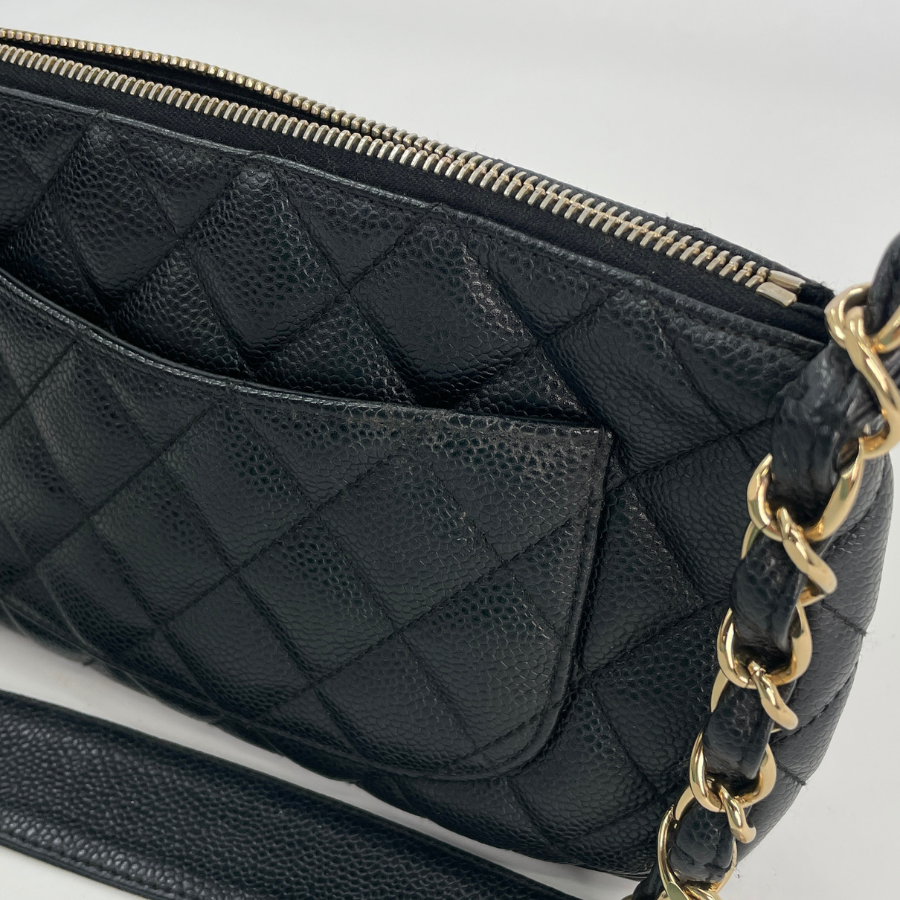 CHANEL ハンドバッグ キャビアスキン