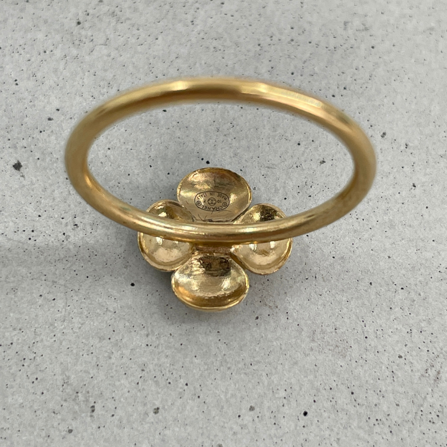 CHANEL アイコンシリーズ カメリアリング 5点セット