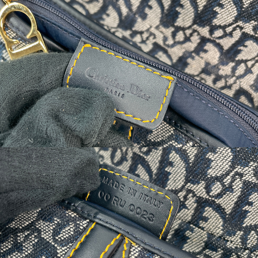 DIOR トロッター サドル ショルダーバッグ