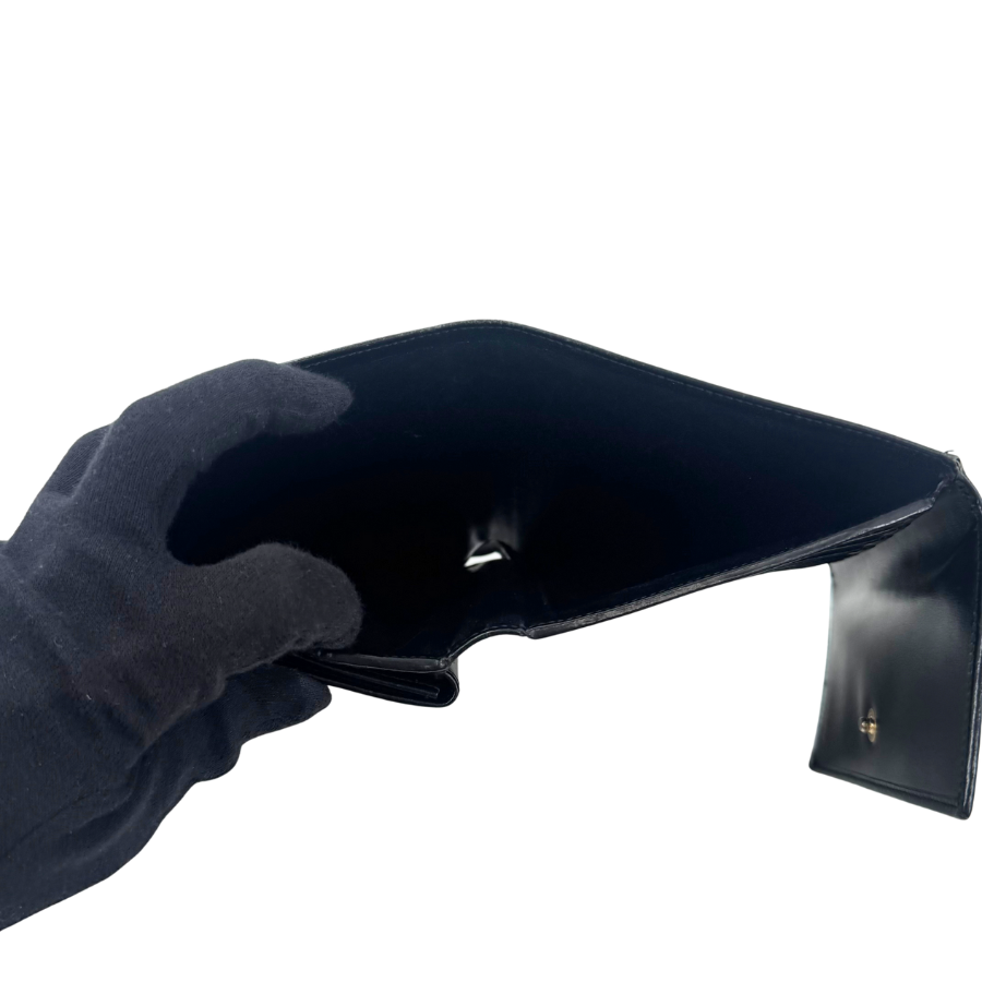 Cartier 2つ折り長財布 サファイア