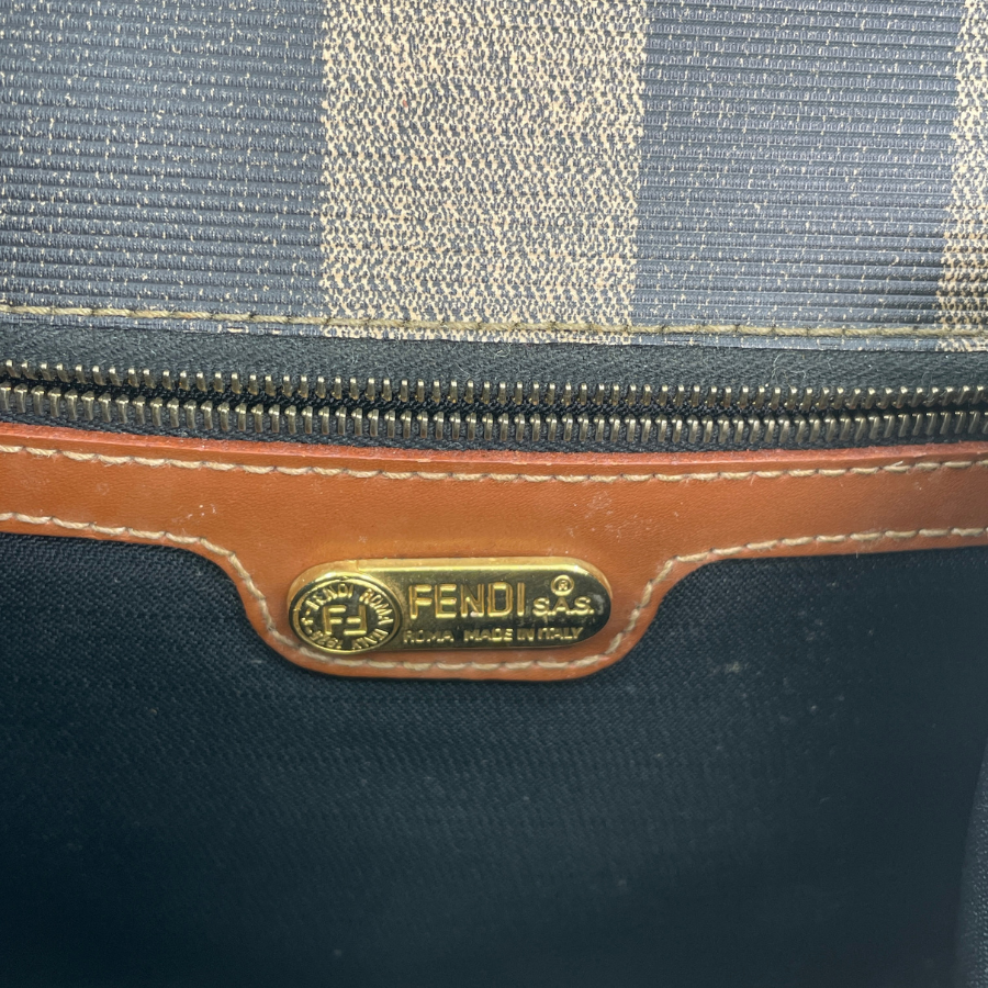 FENDIペカンストライプ 2wayバッグ PVC