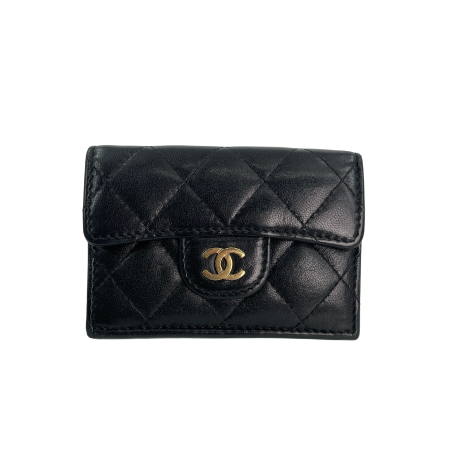 CHANEL マトラッセ コンパクトウォレット