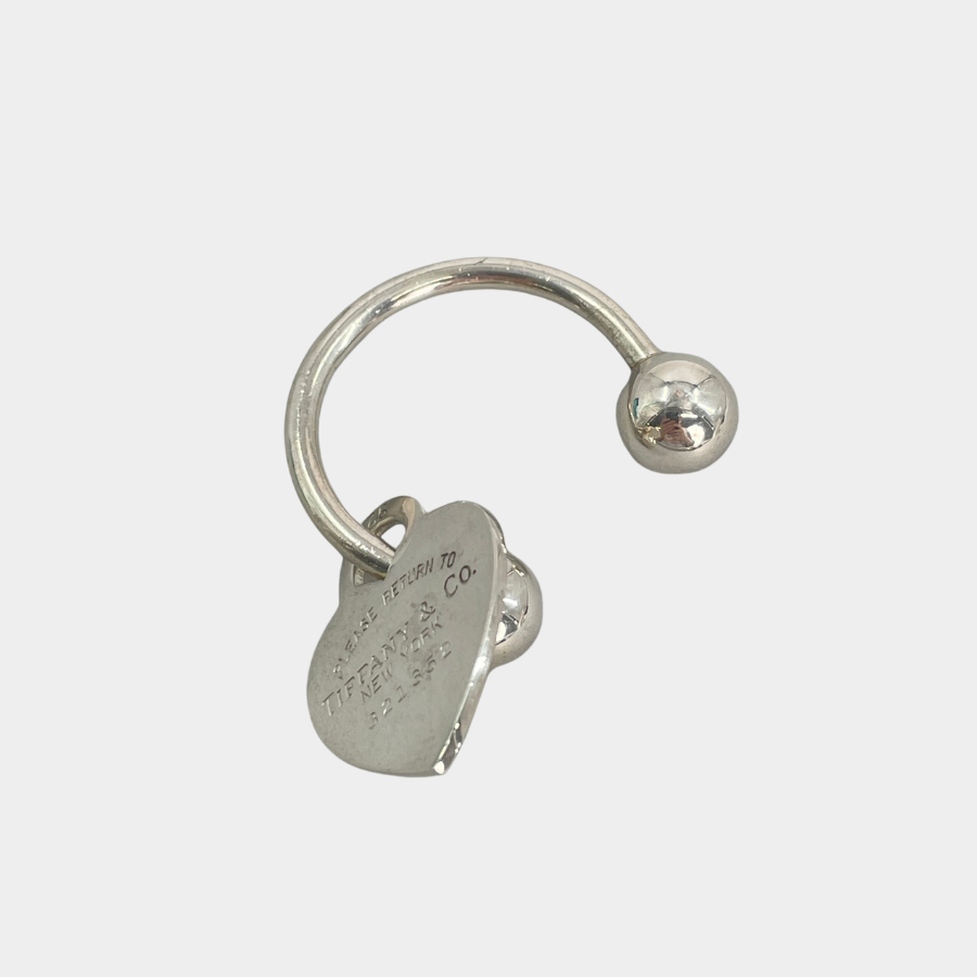 TIFFANY ハートモチーフ キーリング