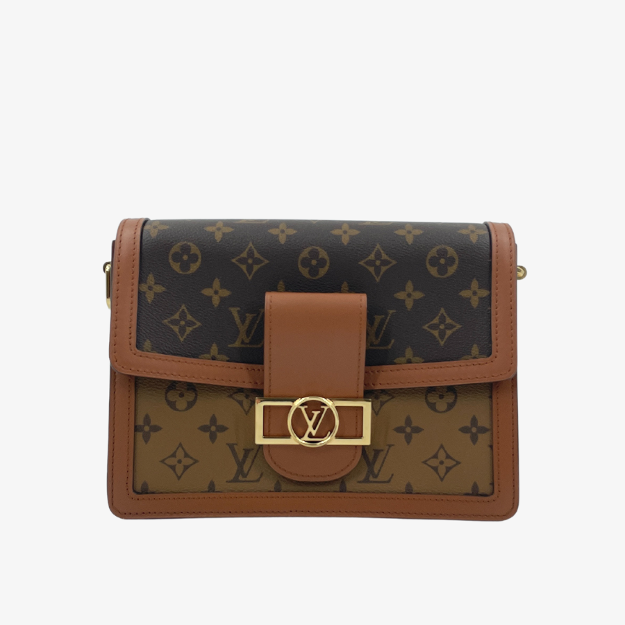 Louis Vuitton Reverse Monogram Dauphine mm Shoulder Bag