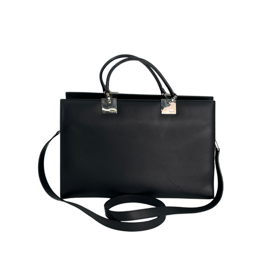 Ferragamo ショルダーバッグ 2WAY 黒