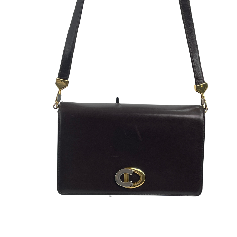 DIOR レザーショルダーバッグ