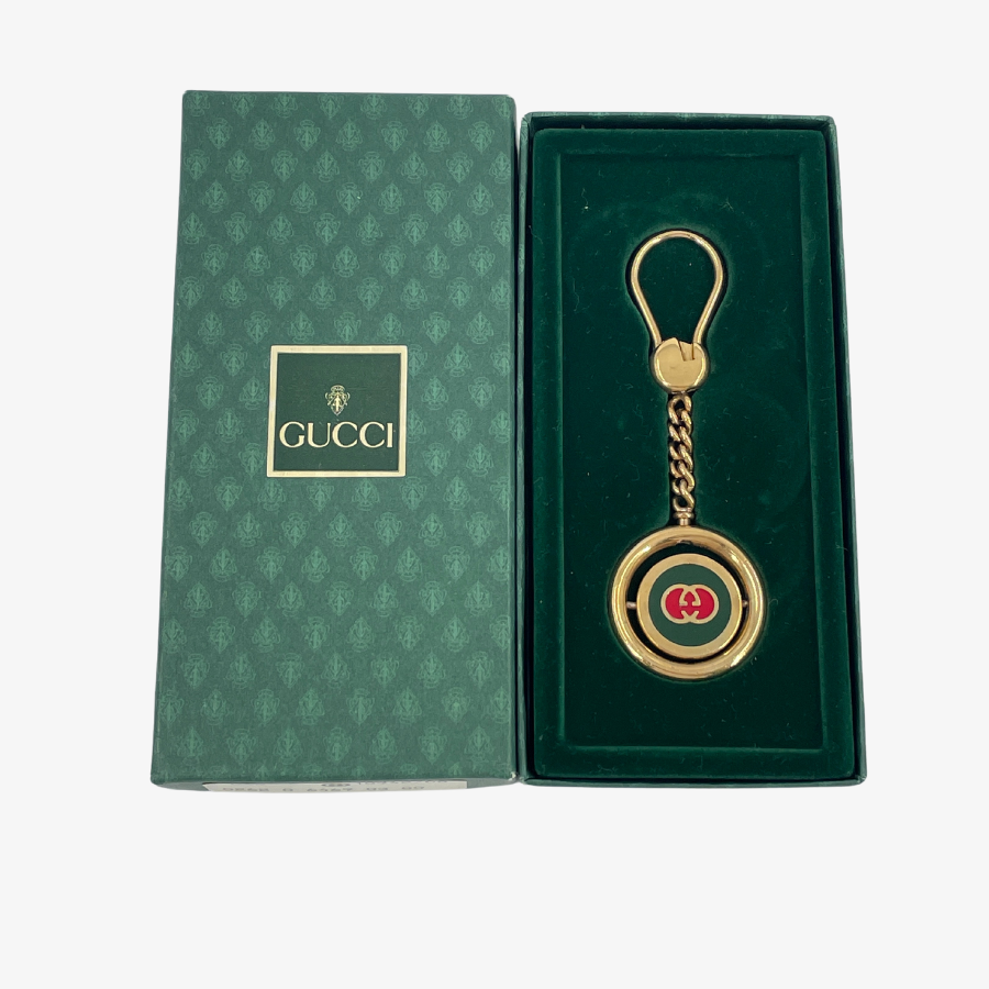 GUCCI Vintage Chain Key Ring – Tibi Trunk