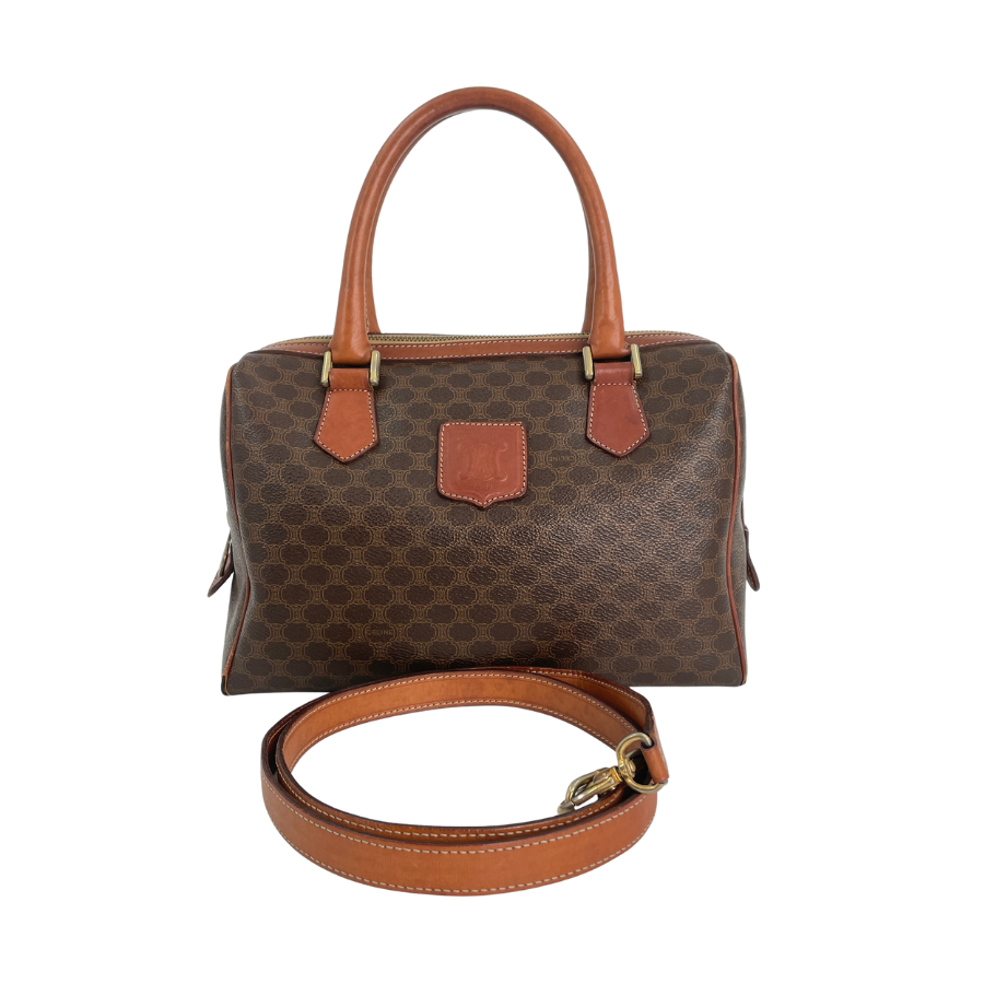 CELINE マカダム ハンドバッグ ショルダーバッグ