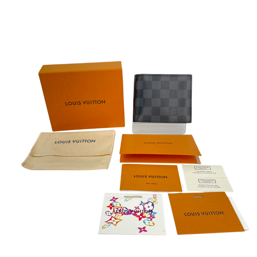 LOUIS VUITTON ダミエ・グラフィット ポルトフォイユ・マルコ