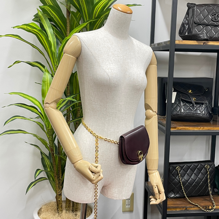 Ferragamo ガンチーニ ショルダーバッグ レザー