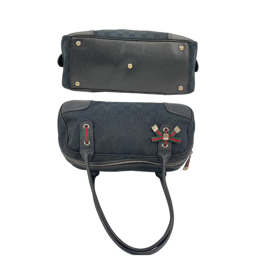 GUCCI プリンシ―/GGキャンバス ショルダーバッグ キャンバス