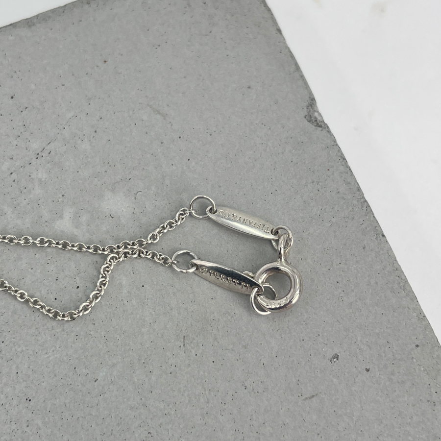 TIFFANY バイザヤード アクアマリン ネックレス