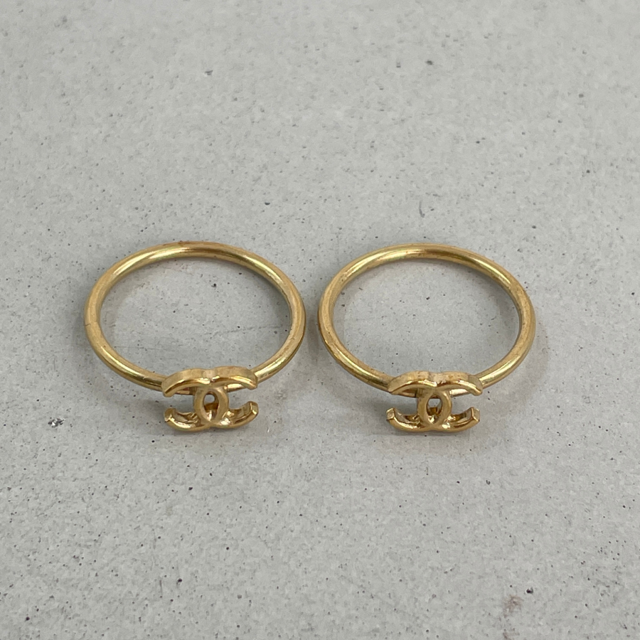 CHANEL アイコンシリーズ カメリアリング 5点セット