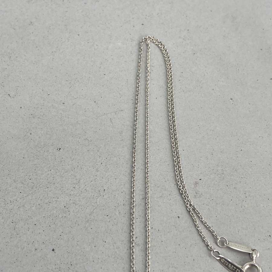 TIFFANY バイザヤード アクアマリン ネックレス