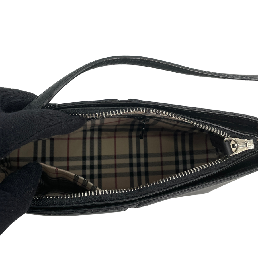 BURBERRY ハンドバッグ ブラック