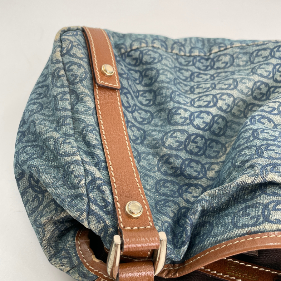 GUCCI ハンドバッグ デニム