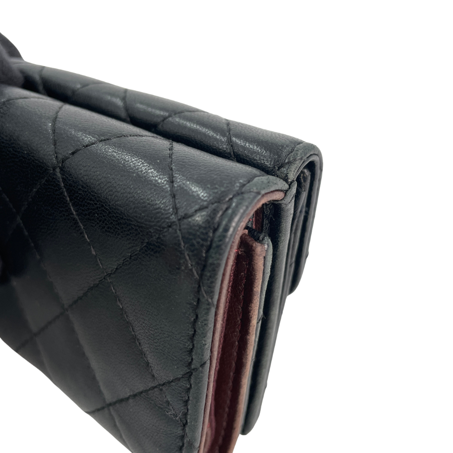 CHANEL マトラッセ コンパクトウォレット