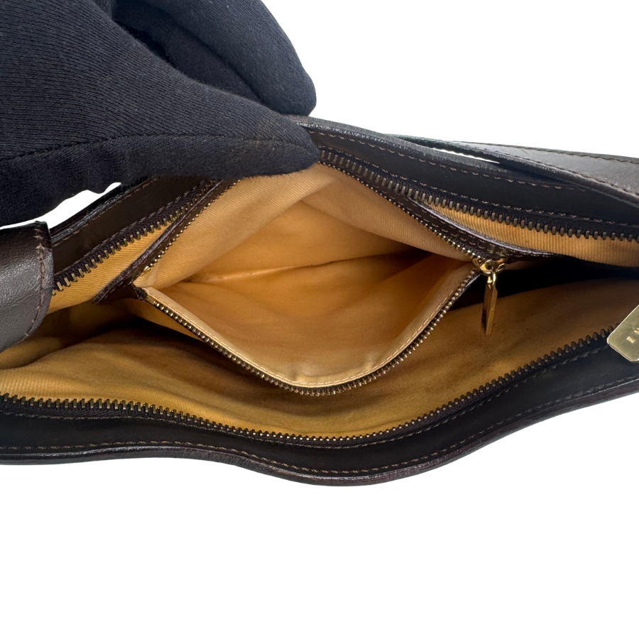 CELINE ショルダーバッグ 茶 F525