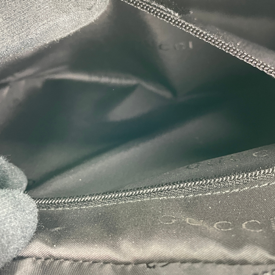 GUCCI レザー ジャッキー ハンドバッグ