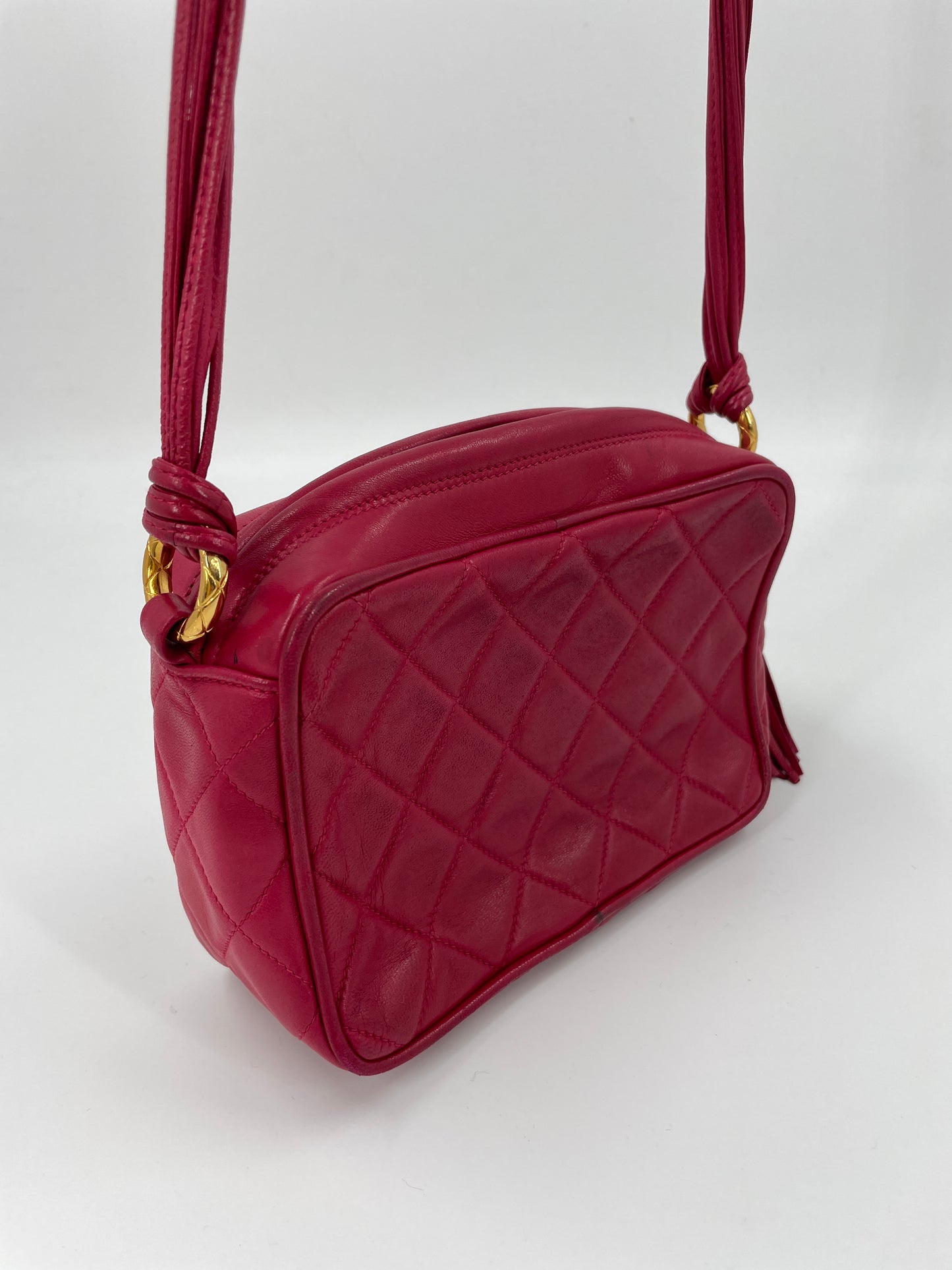 CHANEL マトラッセ ショルダー ラムスキン