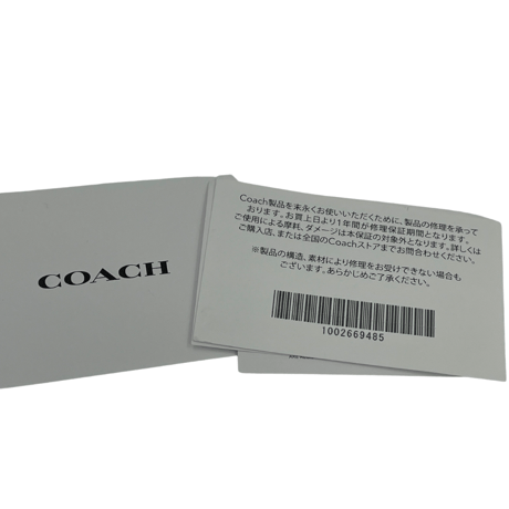 COACH パスケース ピンク