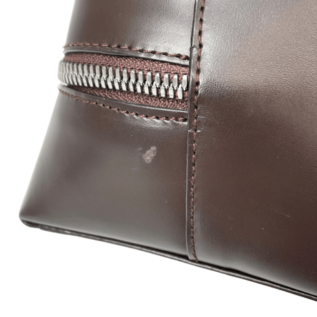 Ferragamo ハンドバッグ レザー ブラウン