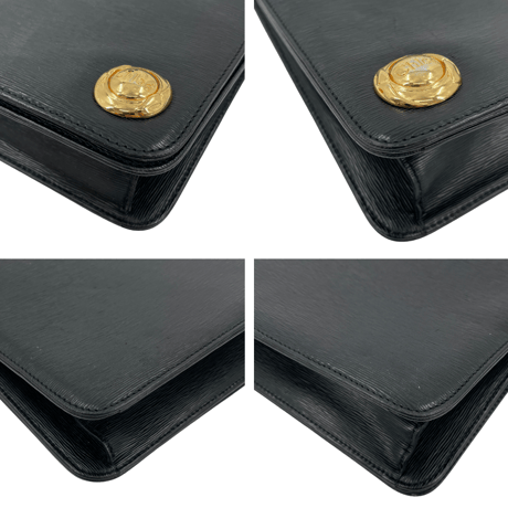 CHLOE チェーンショルダーバッグ ブラック