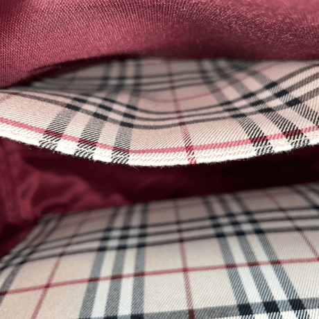 BURBERRY レザー ハンドバッグ
