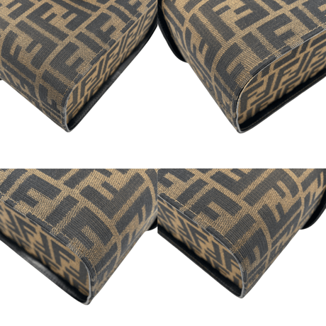 FENDI ズッカ バニティバッグ キャンバス ショルダー