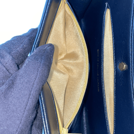 DIOR レザーショルダーバッグ コインケース