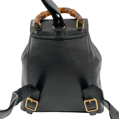 GUCCI バンブー レザー リュックサック