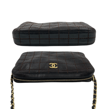 CHANEL ワイルドステッチ チェーンワンショルダーバッグ