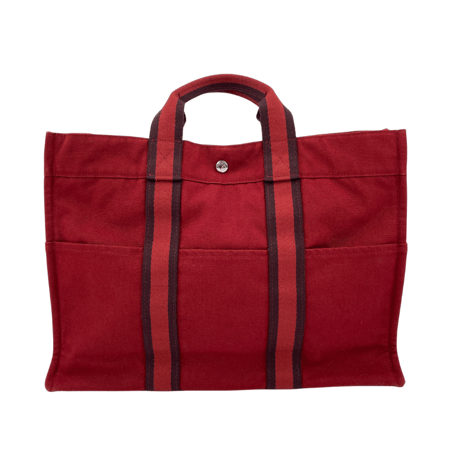 HERMES フールトゥトートMM レッド