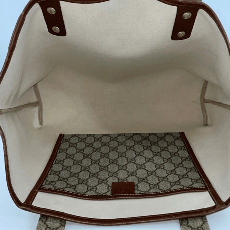 GUCCI GGスプリームトートバッグ