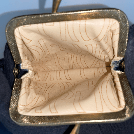 DIOR レザーショルダーバッグ コインケース