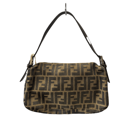 FENDI ズッカ マンマバケット ショルダーバッグ