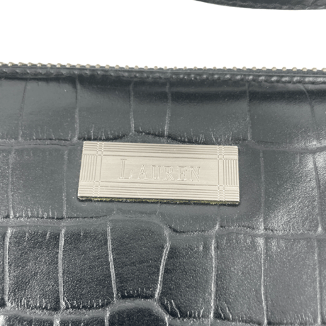 RALPH LAUREN ショルダーバッグ リザードレザー JT859