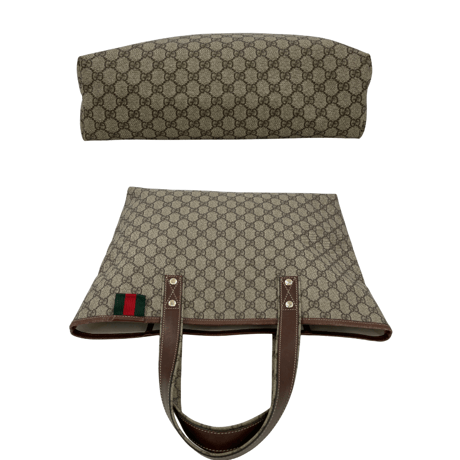 GUCCI GGスプリームトートバッグ