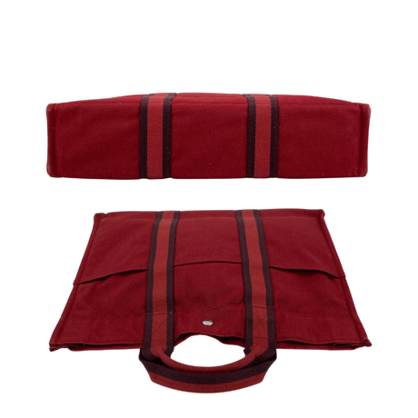 HERMES フールトゥトートMM レッド