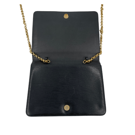 CHLOE チェーンショルダーバッグ ブラック