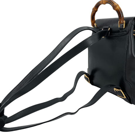 GUCCI バンブー レザー リュックサック