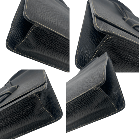 LOEWE ハンドバッグ 2WAY ブラックレザー