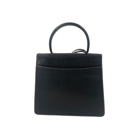 LOEWE ハンドバッグ 2WAY ブラックレザー