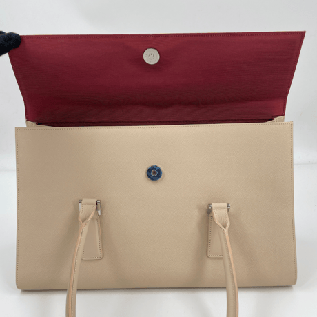 BURBERRY レザー ハンドバッグ