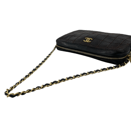 CHANEL ワイルドステッチ チェーンワンショルダーバッグ