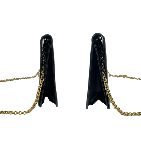 CHLOE チェーンショルダーバッグ ブラック