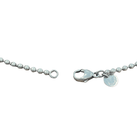 TIFFANY ネックレス ハート タグ ボールチェーン