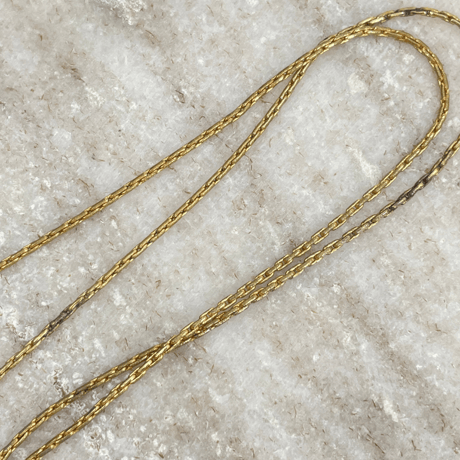 DIOR ネックレス CDロゴ ヴィンテージ ゴールド JU404