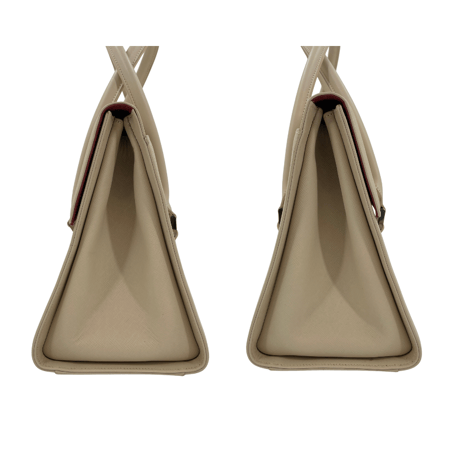 BURBERRY レザー ハンドバッグ